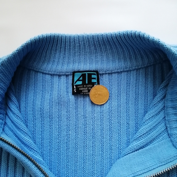 Air Eagle Y2K Zip Up Sweater XL - Picture 12 of 16